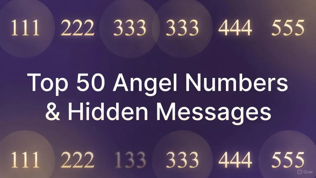 top 50 angel numbers